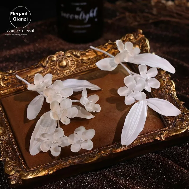 

2025 New Vintage Bellflower Petal Hairpin Wedding Dr Hairdo Travel Photoaphy Wedding Dr Sling Hair Flower