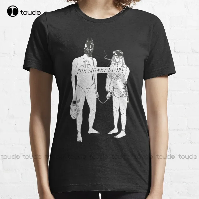 Death Grips The Money Store Album Cover (Censored) T-Shirt Fishing Shirt Custom Aldult Teen Unisex Digital Printing Tee Shirt
