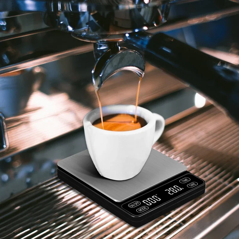 

Hot Sale Cuisine Stainless Steel Product Kitchen Coffee Scale With Timer