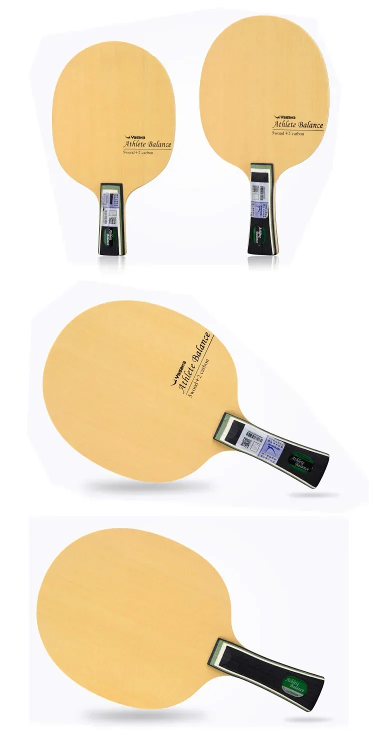 Yasaka-raqueta de Ping Pong de fibra de carbono, pala de tenis de mesa de atleta, raqueta de Ping Pong externa interna Original