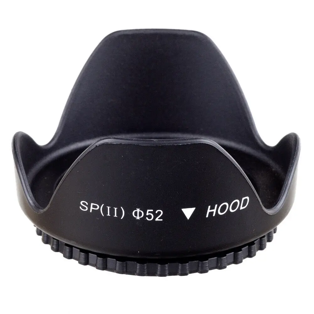 Zonnekap 49Mm 52Mm 55Mm 58Mm 62Mm 67Mm 72Mm 77Mm Geschroefd Bloem bloemblaadje Zonnescherm