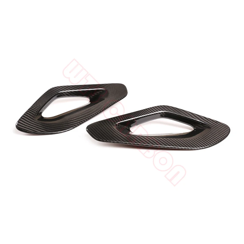 For Mercedes W167 GLE X167 GLS C292 GLE 2019-2025 Real Dry Carbon Center Console Side Trim Armrest Side Cover