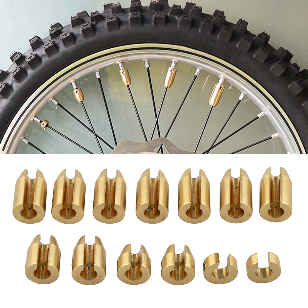 

13pcs Universal Motorcycle Brass Wheel Spoke Balance Weights Refill Kit for KTM 690 Enduro SMC XC SX SX-F EXC EXC-F XC-W XCF-W