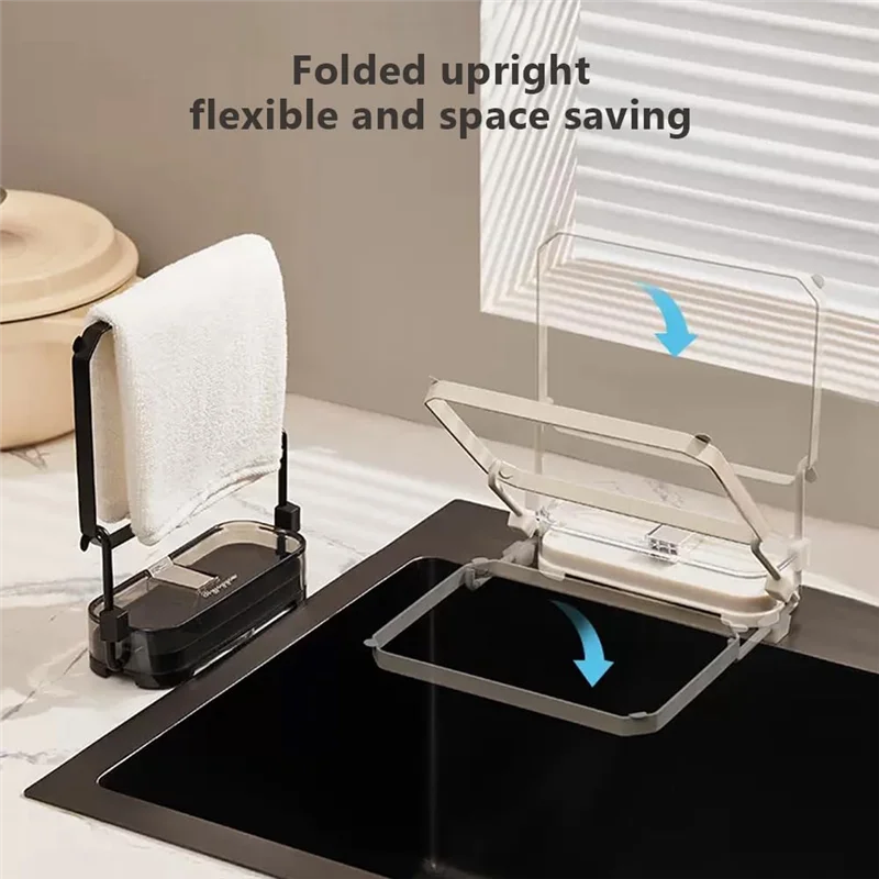 Abgr-ventilador de cozinha com ventosa, filtro de canto, filtro de pia sobre sacos de malha