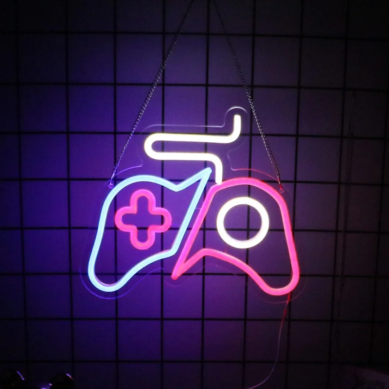 

UponRay Gaming Headset Neon Sign LED Game Headphone Neon Light Lightup Signs for Gamer Zone Video Room Bedroom Wall Art Decor