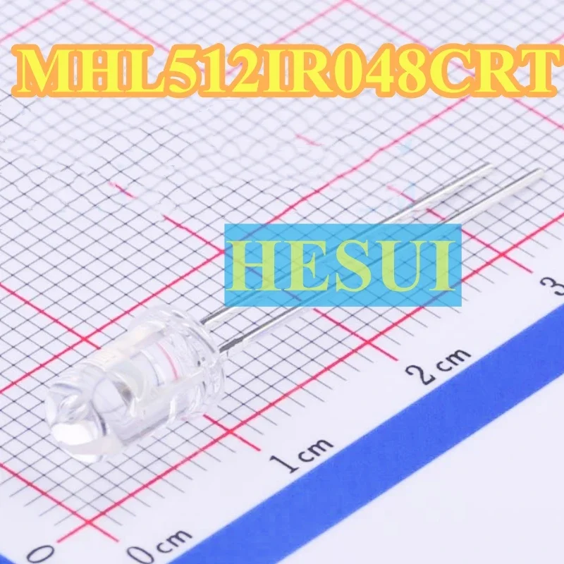 1/10PCS Infrared emitting diode transparent MHL512IR048CRT Original