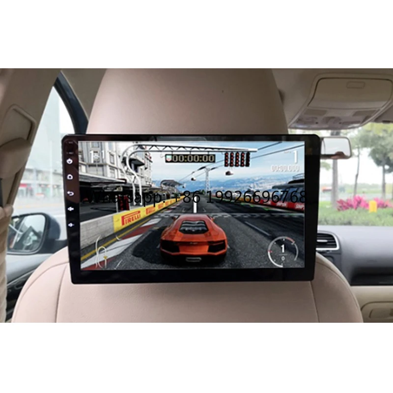 

10.1inch Rear Seat Entertainment WIFI Android Headrest Monitor IPS Touch Screen With GPS Speaker Multipurpose Smart Android TV