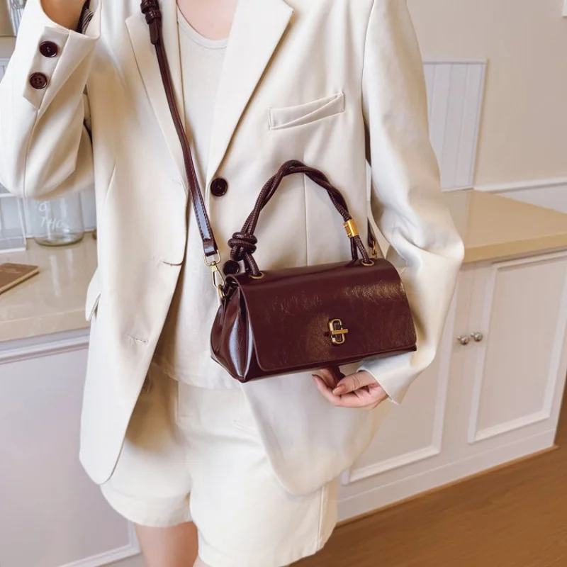 

Ladies Crossbody-Bag Crafted From Nubuck Leather Featuring Trendy Tirana Vintage Lightweight Soft Daily Look​