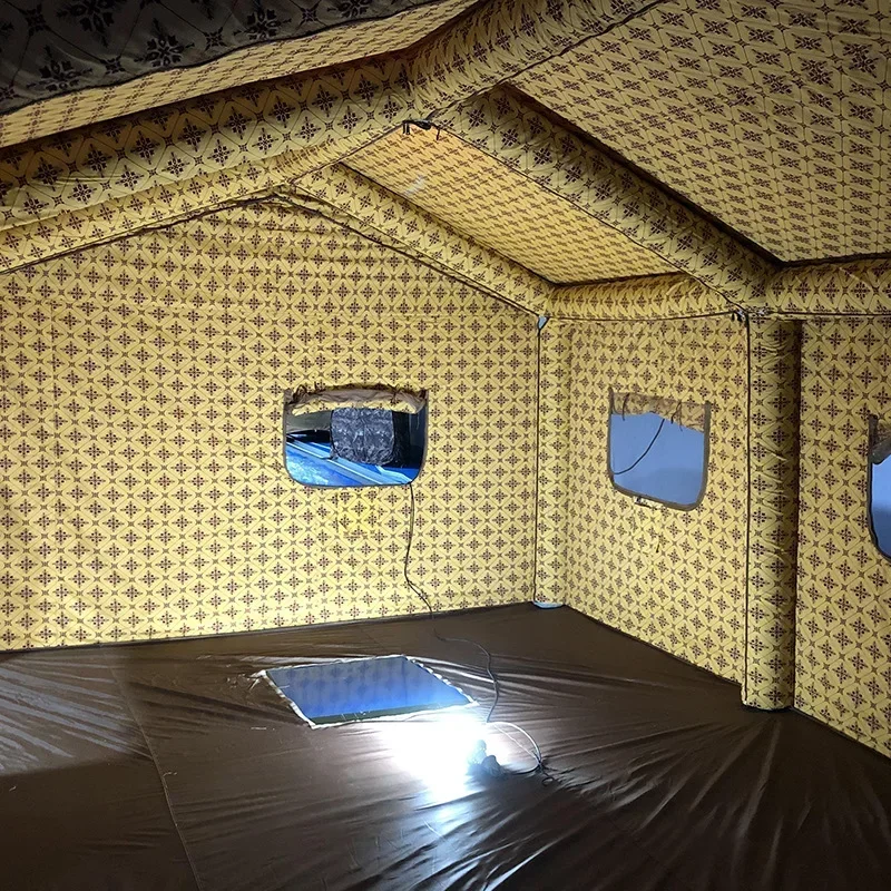 Alapai tent Qatar foreign Middle East outdoor quick-opening storage Oxford cloth inflatable
