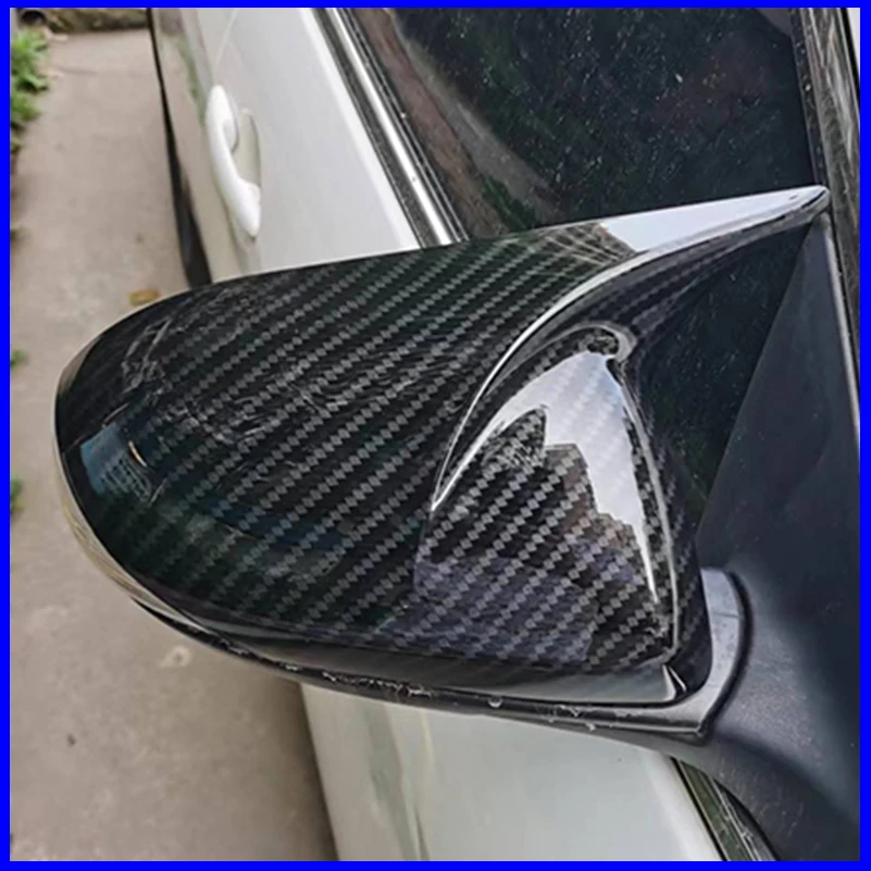 

Car Styling For Mazda 2 Demio 2009-2014 Rearview Mirror Cover Caps Trim Decorative Frame Housing Auto Accessories