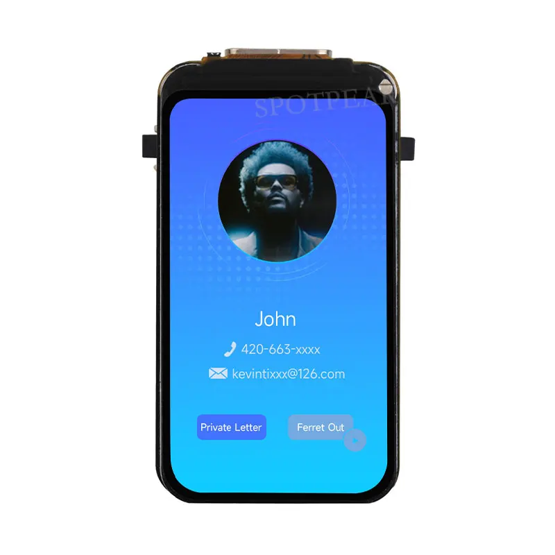 Picture 5: ESP32-C6/S3 1.47inch  Touch LCD TouchScreen Display Development Board IPS Supports WiFi 6 & Bluetooth ESP32 C6/S3 1.47 inch LCD