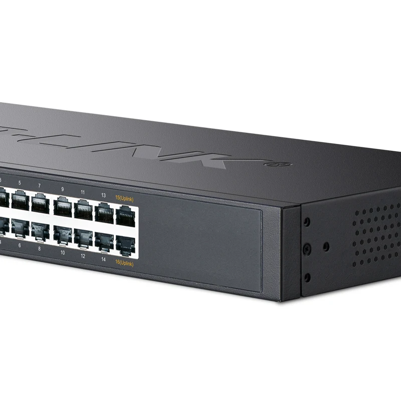 Tp-link 16-port Gigabit Ethernet Switch 16GE, Three Modes: Standard Switching, VLAN Isolation and Network Cloning, TL-SG1016T