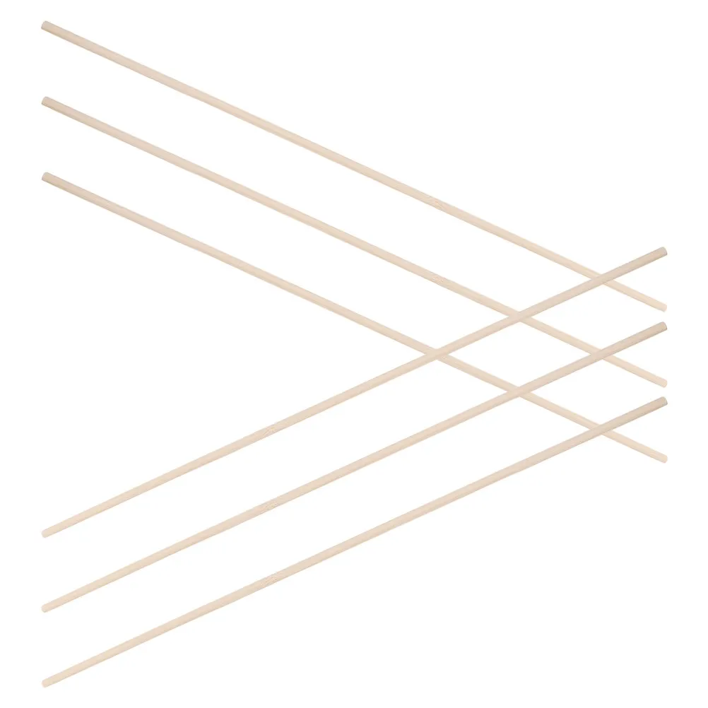 6Pcs Bamboo Frame Replacement Parts for Director Chair Canvas Support Sticks Highchair Solid Rods Easy Install Portable Reusable