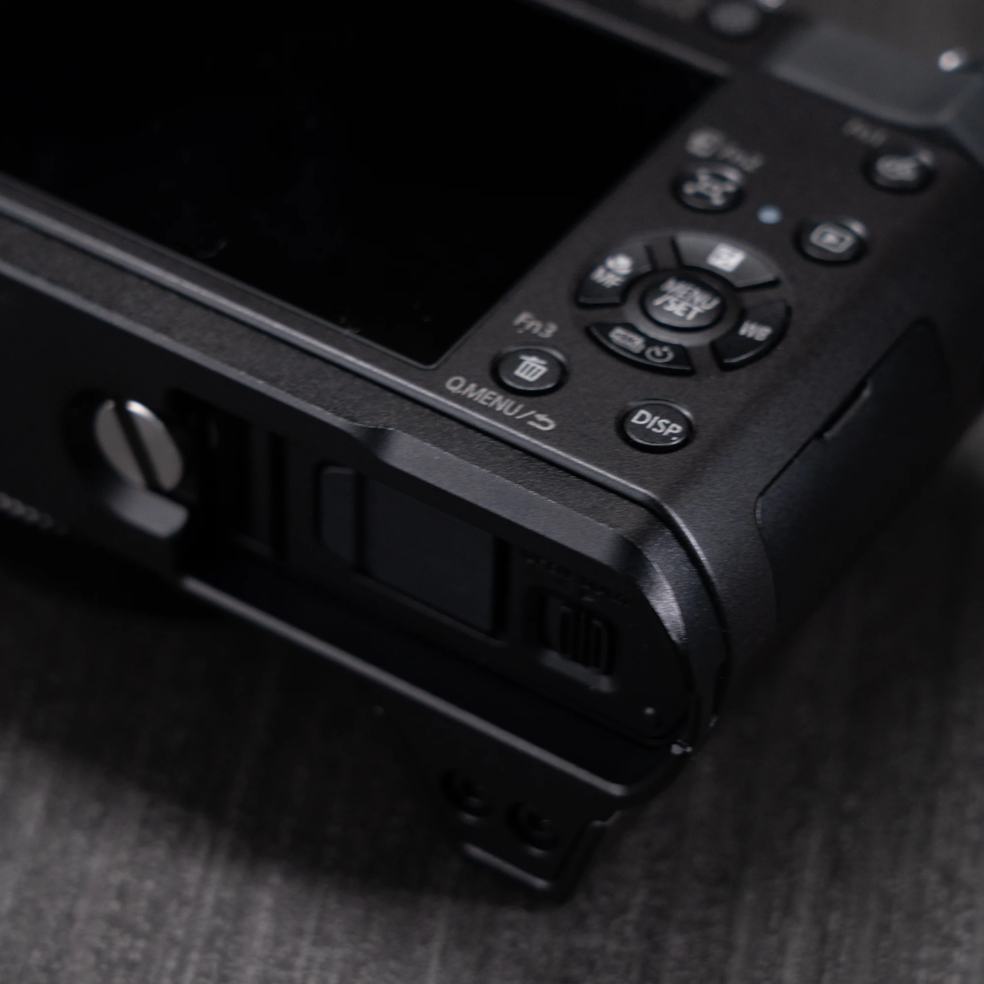 Holz-Handgriff-L-Halterung für Panasonic Lumix ZS300 Kamera mit Schnellwechsel-L-Plattenhalterung Ultraleicht mit Legierungsbasis – Detail 5