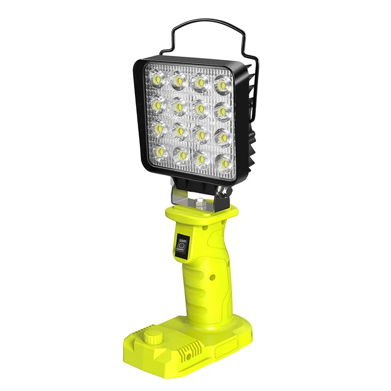 รถทุกวัน LED นาฬิกาปลุกทํางานไฟฉายไฟฉายไฟฉาย Spotlight Camping โคมไฟสําหรับ 18V แบตเตอรี่ลิเธียม P108 PBP005 PBP002