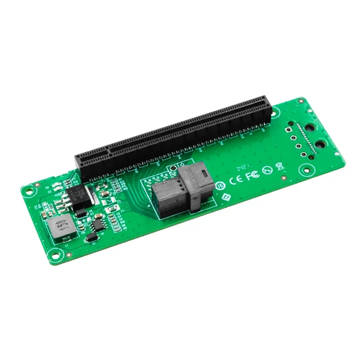 1-port-pcie-slot-expansion-card-sff-8643-to-pcie-x16-slot-adapter-with-15pin-power-connector