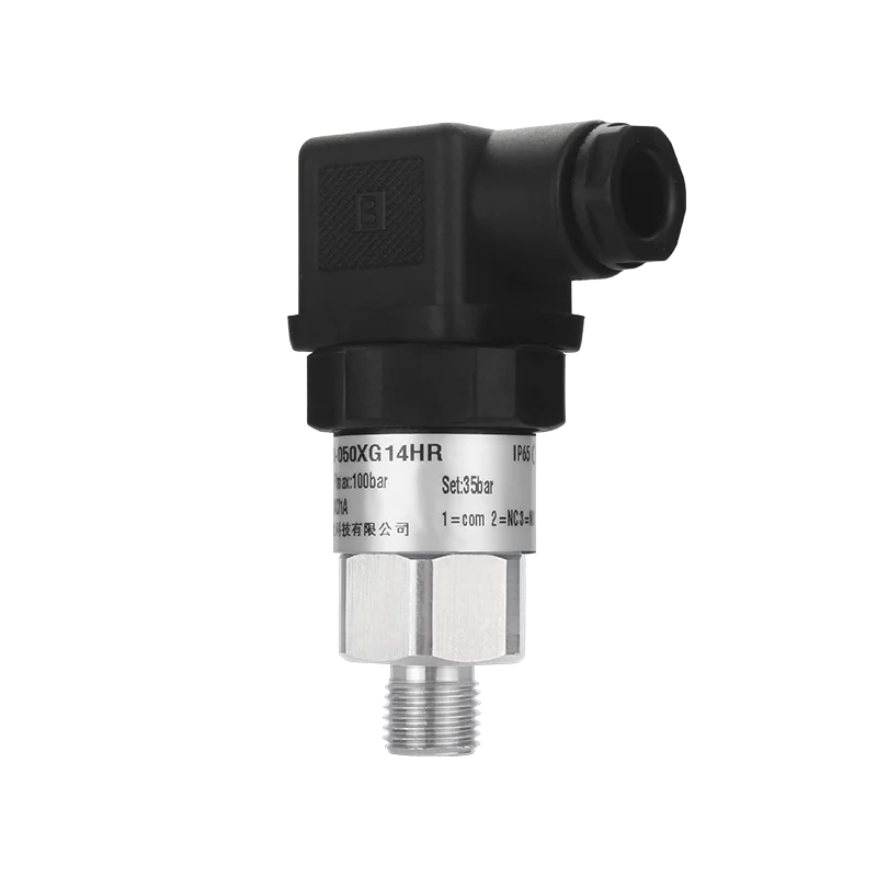 Mechanical type Adjustable Hydraulic Water Oil Pressure Switch 16bar 50bar 400bar G1/4 Water Pump Oil Pressure Control Switch