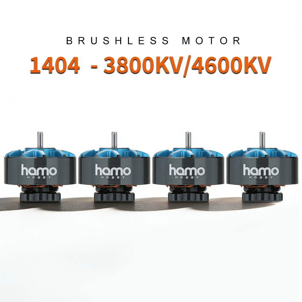 

1404 3800KV / 4600KV Brushless Motor 1.3mm Shaft For RC 2.5-4inch Toothpick FPV Racing Drones