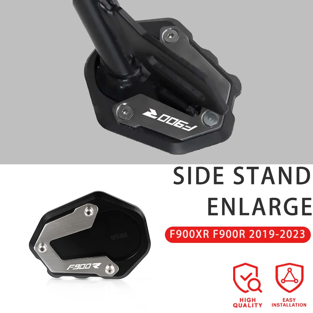 

For BMW F900R F900XR CNC Kickstand Side Stand Extension Foot Pad Support Motorcycle Accessories F 900XR F900 R XR 2019-2023 2022