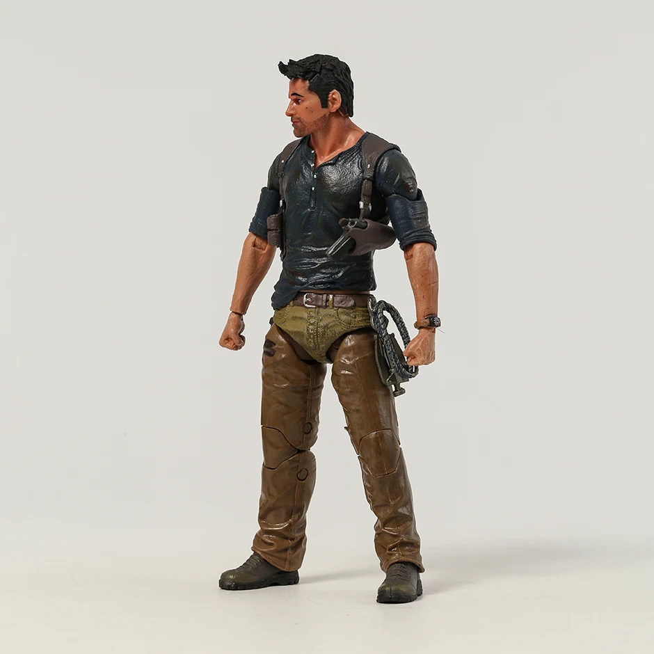 NECA Uncharted 4 A thief\'s end NATHAN DRAKE figura de acción de colección modelo de película de juguete