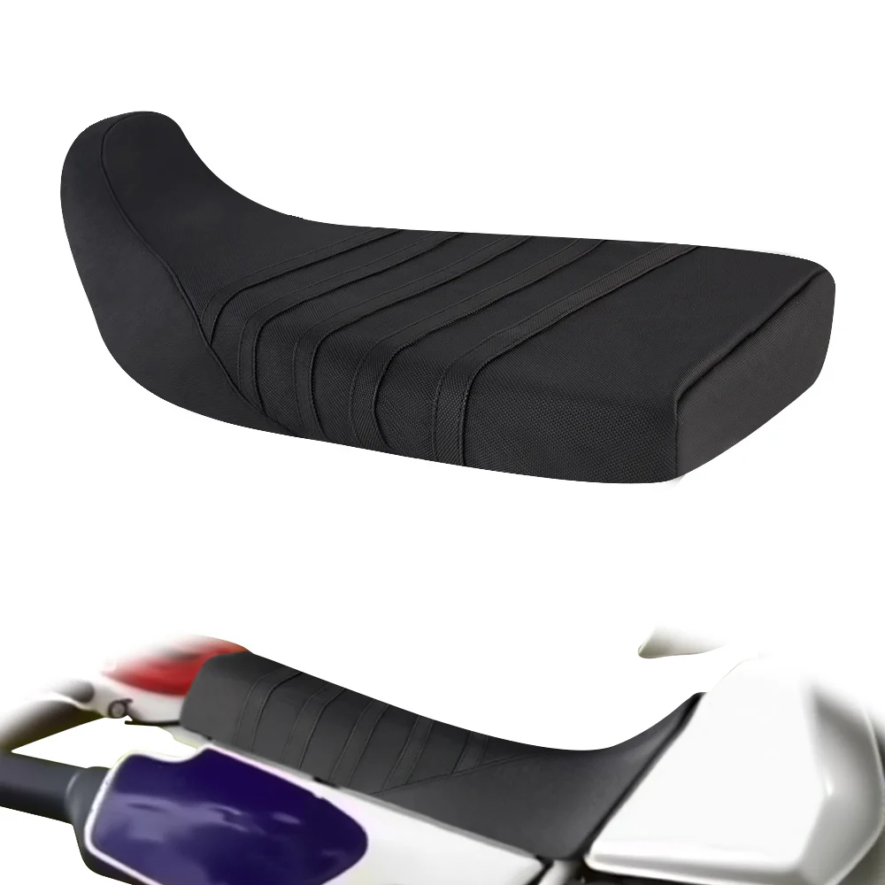 Motorcycle Waterproof Non-Slip Seat Cover PVC Striped Grip Gripper Seat Cushion Cover XR250L XR250 L XR 250L 1991-1996 For HONDA