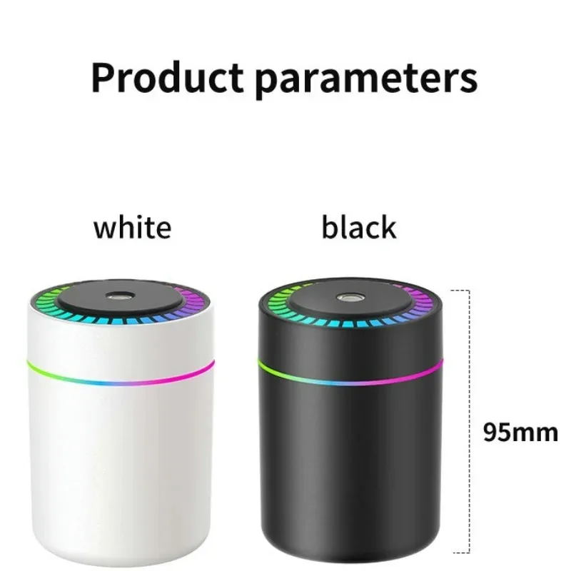 180ML Mini Air Humidifier Electric USB Aroma Diffuser Essential Oil Purifier Aromatherapy Color Lights For Car Home Bedroom