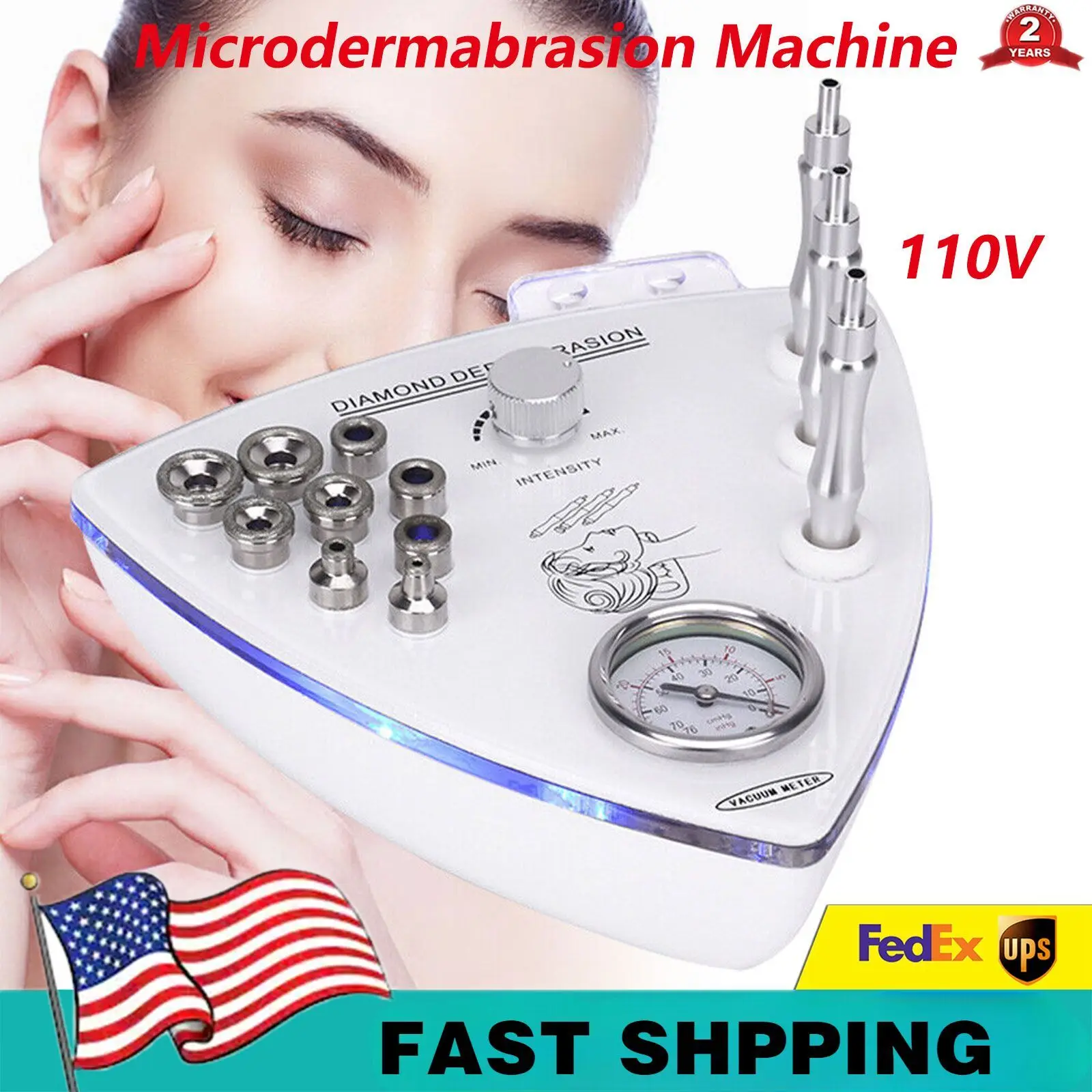 

3-in-1 CNCEST Diamond Microdermabrasion Peeling Skin Care Beauty Machine for Dermabrasion and Exfoliation