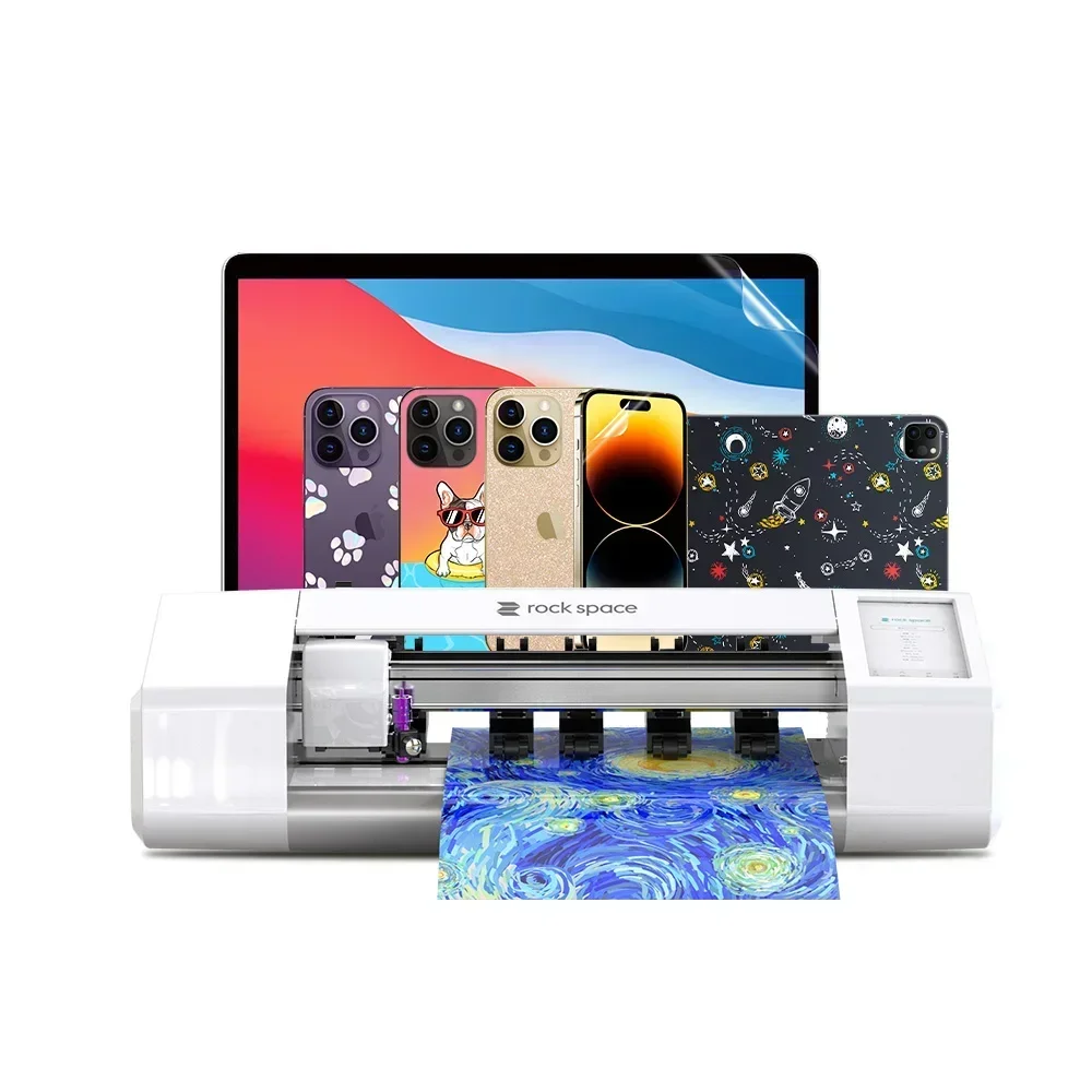 

2025Mobile Phone Smart Protective Film TPU smart Plotter cutting machine rock space hydrogel machine