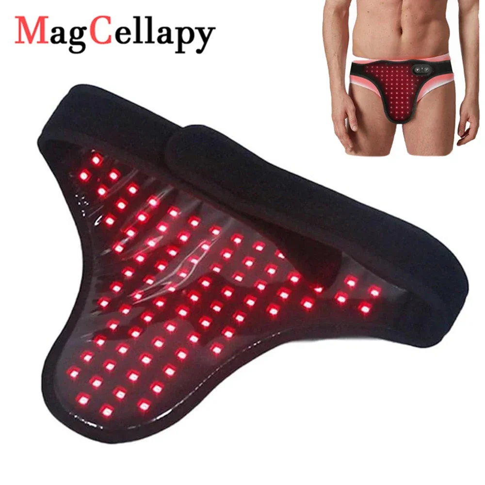 LED Red Light Thermal Therapy Massage Belt For Heating Reproductive Organs Prostate Health Abdominal Pain Relief And Pets