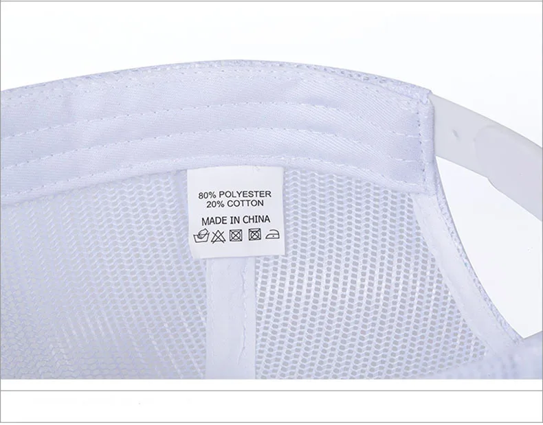 Benutzerdefinierte Stickerei Logo Baseball Cap Sommer zerbrechliche Netz leere Truck Caps Männer Frauen Text Brief Richardson Hüte individuelles Logo – Detail 9