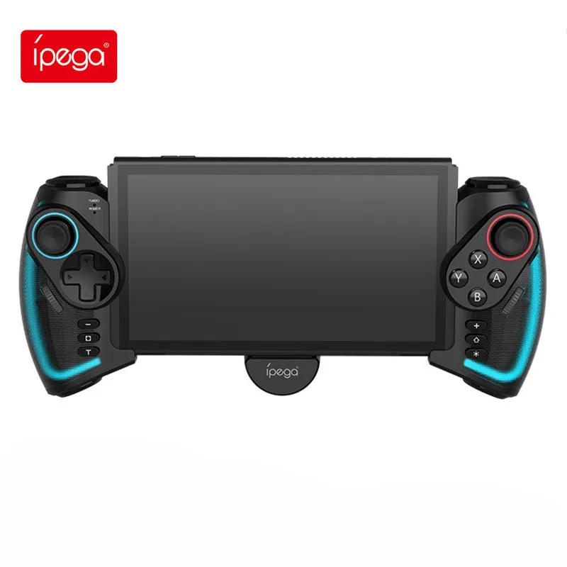 NEW Ipega PG-9777S Bluetooth Gamepad For Switch Android iOS iPad PC With RGB Light Linear Vibration Stretchable Controller