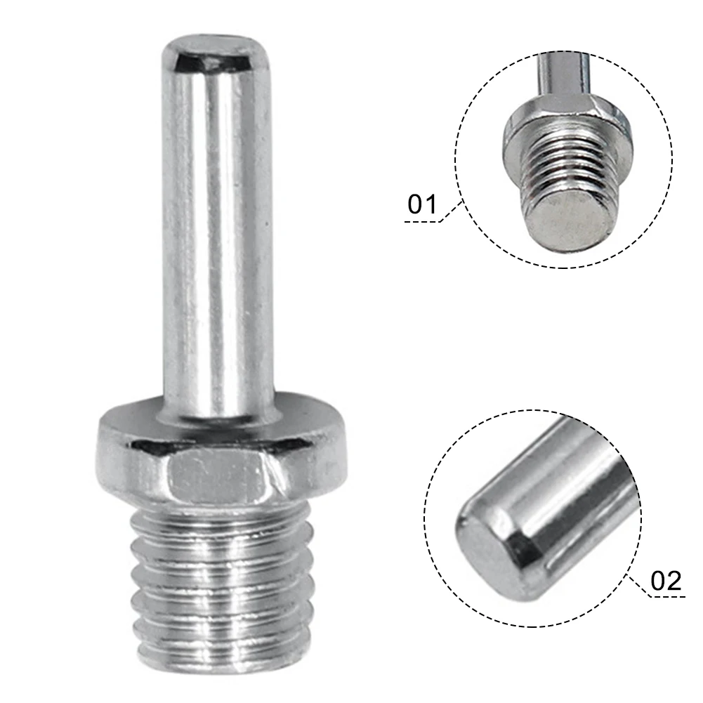 電気ドリルアングルグラインダー接続ロッドネジ 14 ミリメートルネジアダプタ六角ロッド変換バーチャックコネクタツール