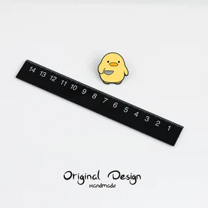 بروش بطة صفراء صغيرة ، شارة رائعة على شكل البطريق ، حقيبة ملابس إبداعية ، 1 قطعة أفضل 6 مبيعات للرجال - رقم 5