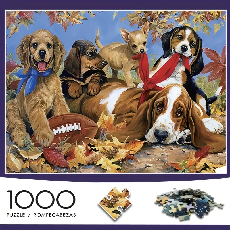 

Adult 1000pcs Puzzle - Fun Jigsaw 70*50cm/27.56*19.69in High-Quality Thick and Durable DIY Hobbyist Art Decorative Painting Fr
