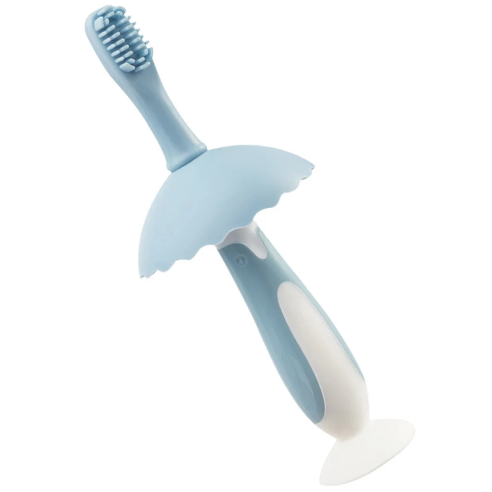 

Children Toothbrush Baby Accessories Infant Training Kids Silica Gel Bristle Cartoon Style Mini Lightweight Portable