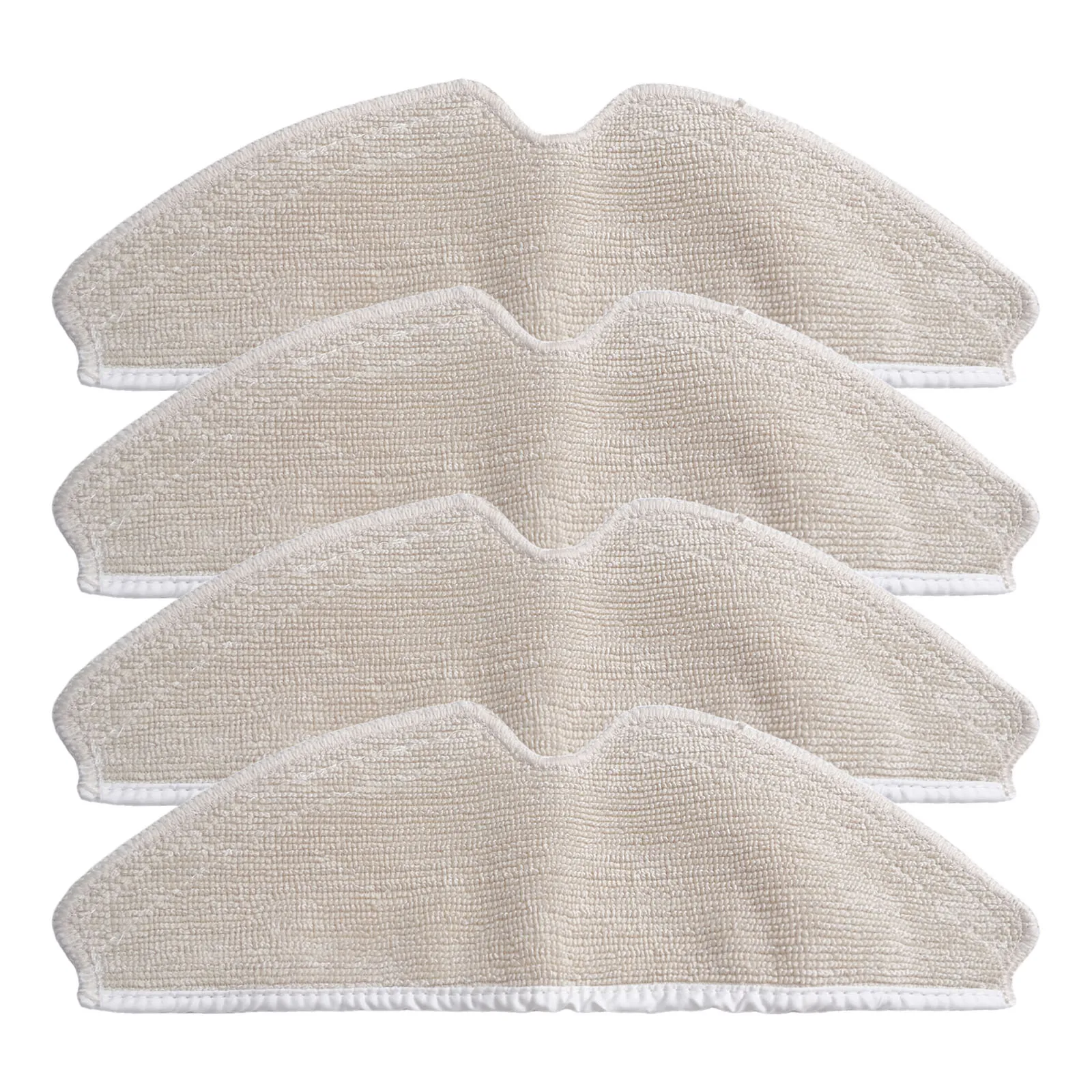 Microfiber Mop Cloth Wipe Kit for Inic i9 Robot Vacuum Cleaner 4 or 10 Pack Replacement Parts for Easy Floor Cleaning