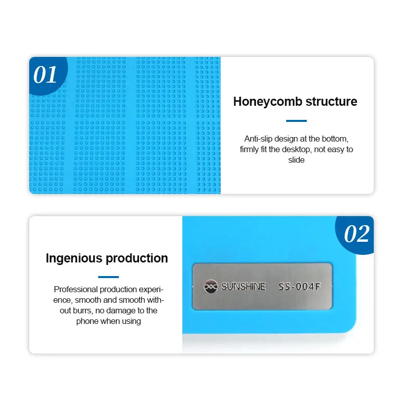 SUNSHINE SS-004F High Temperature Resistant Ddvanced Thermal Insulation Pad IC Class Maintenance Thermal Insulation Table