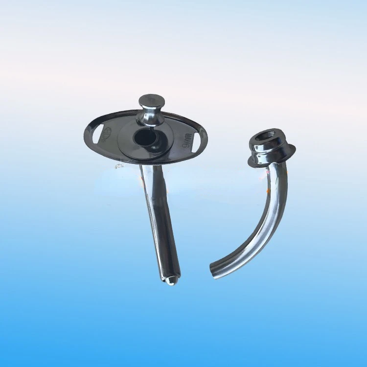 

Vitality Tracheostomy Full Larynx Metal Cannula Titanium Alloy Tracheal Cannula Half Larynx Medical Tracheotomy Intubation.