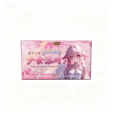 New Goddess Party Sixth Rare Collection Card Goddess Card Double Layer Right Angle Thick Card Blind Box Card Toy Hobby