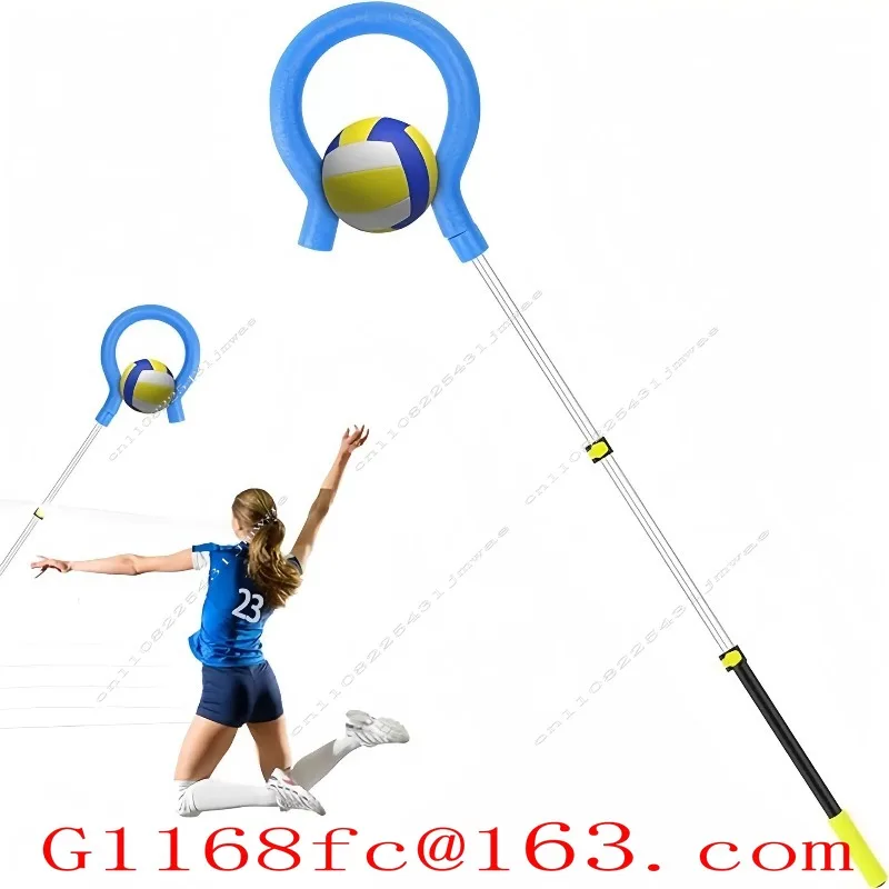 Sports School Volleyball Spike Auxiliary Trainer Adjustable Volleyball Spike Question Mark Trainer