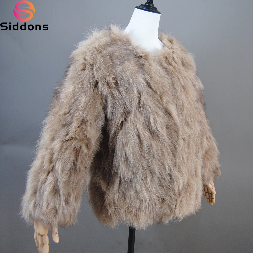 Casaco de pele real para mulheres, casaco natural Fox Fur, jaqueta LAN Fox Fur, jaqueta longa de luxo, moda inverno quente, alta qualidade, atacado, quente, 70cm, 2022