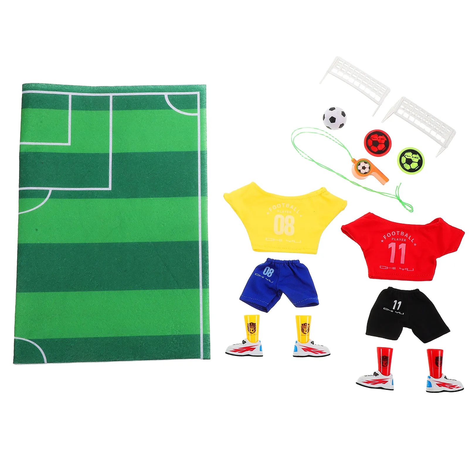 

Finger Soccer Game Set Miniature Tabletop Football Field Realistic Match Simulation Interactive Sports Game for Family Bonding