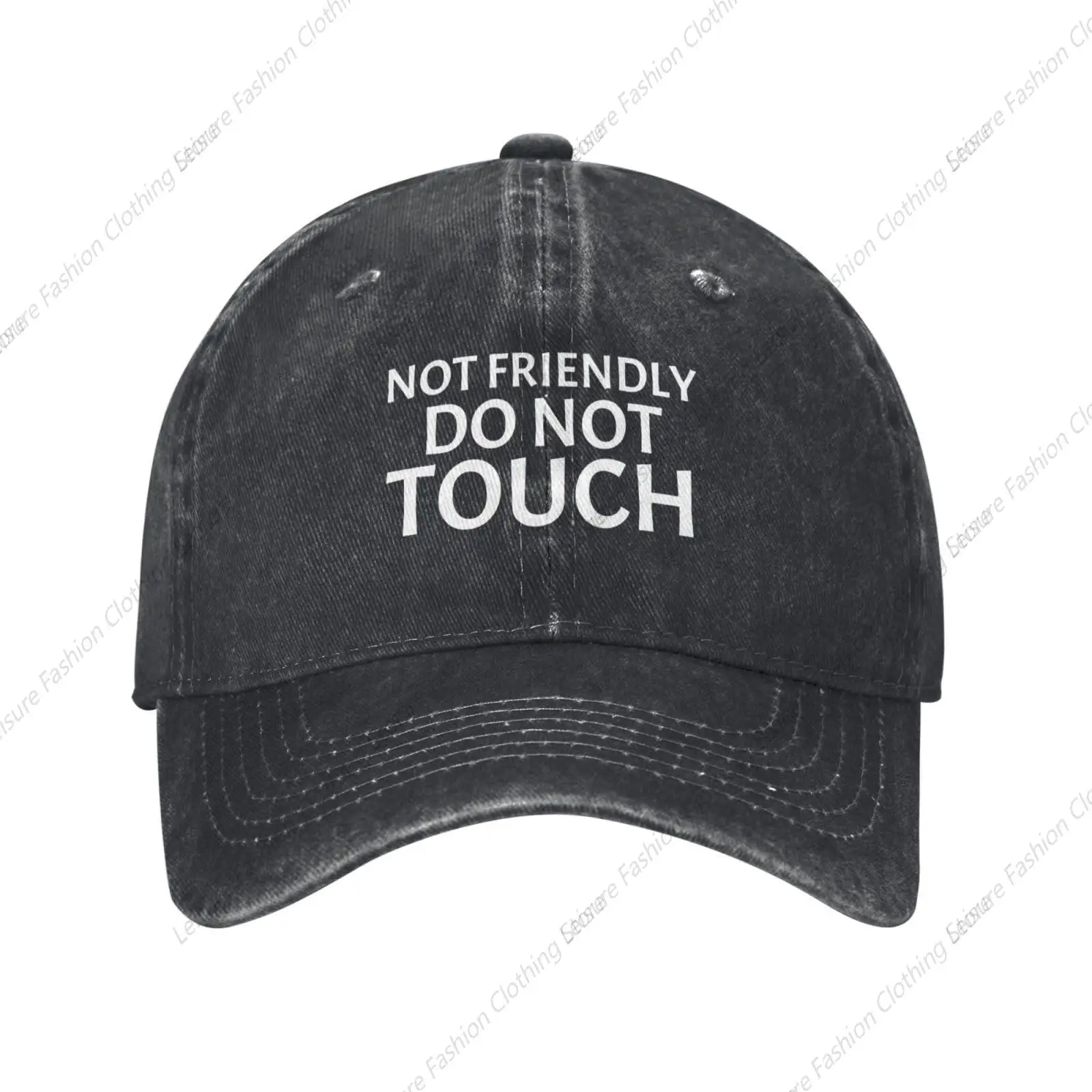 

Not Friendly Do Not Touch Hat for Women Baseball Hats Adjustable Caps