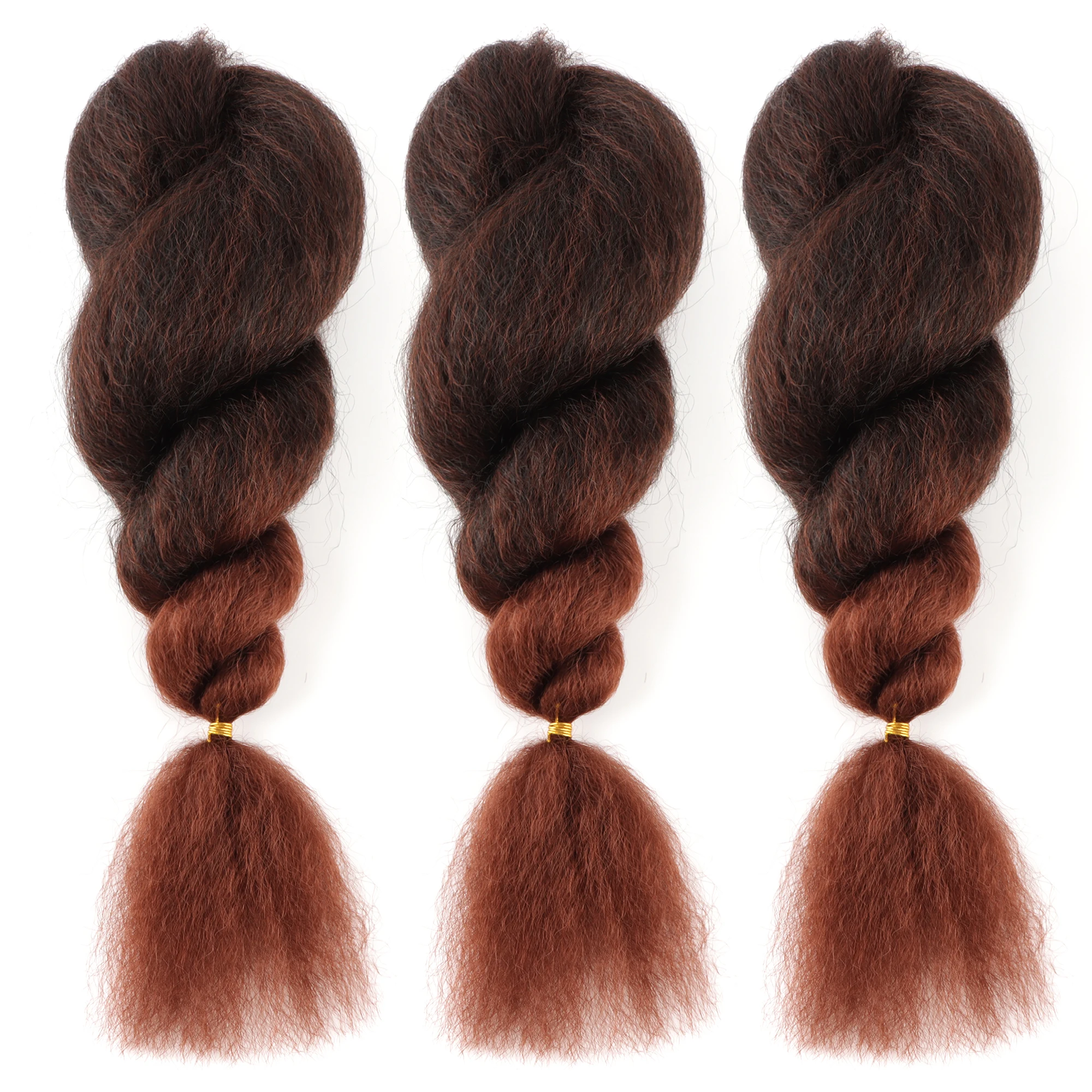 AHVAST Yaki Straight Vixen Braiding crochet Bulk Hair Synthetic Jumbo Braids Crochet Hair Kanekalon Braiding Hair