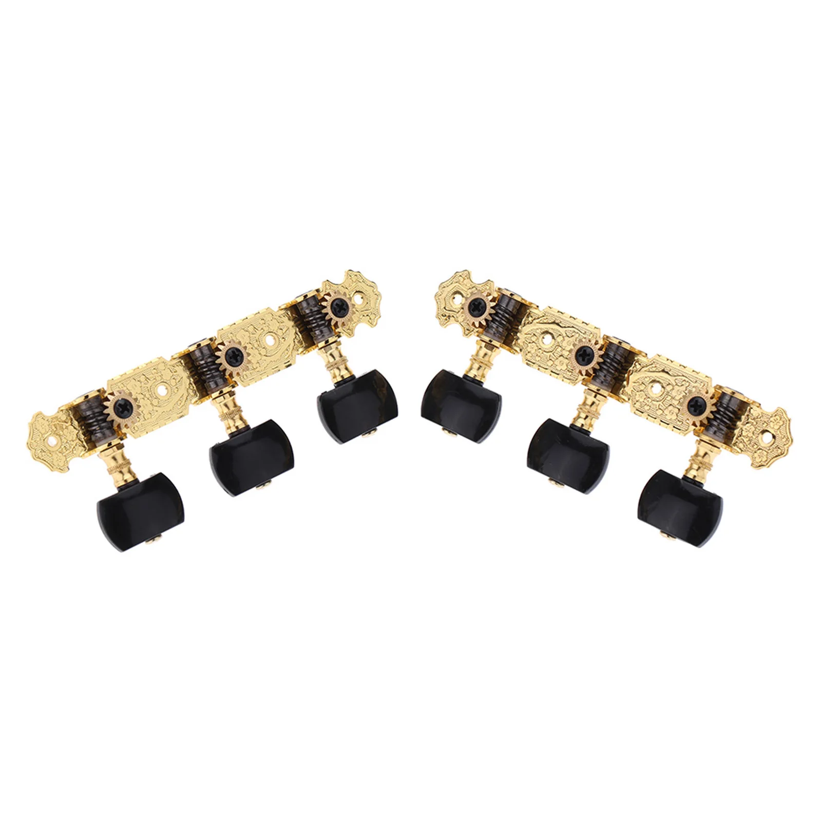 Alice AOS-020B3P 1 Pair Gold-Plated 3 Machine Head Classical Guitar String Tuning Keys Pegs For Guitar Tuning