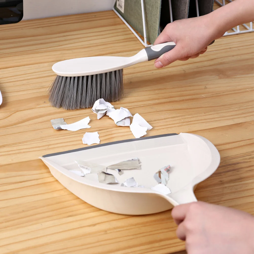 

1 set 1 Set Mini Desktop Broom Dustpan Kit Portable Cleaning Tool For Table Corner Multi-Function Brush Set Brooms Dustpans