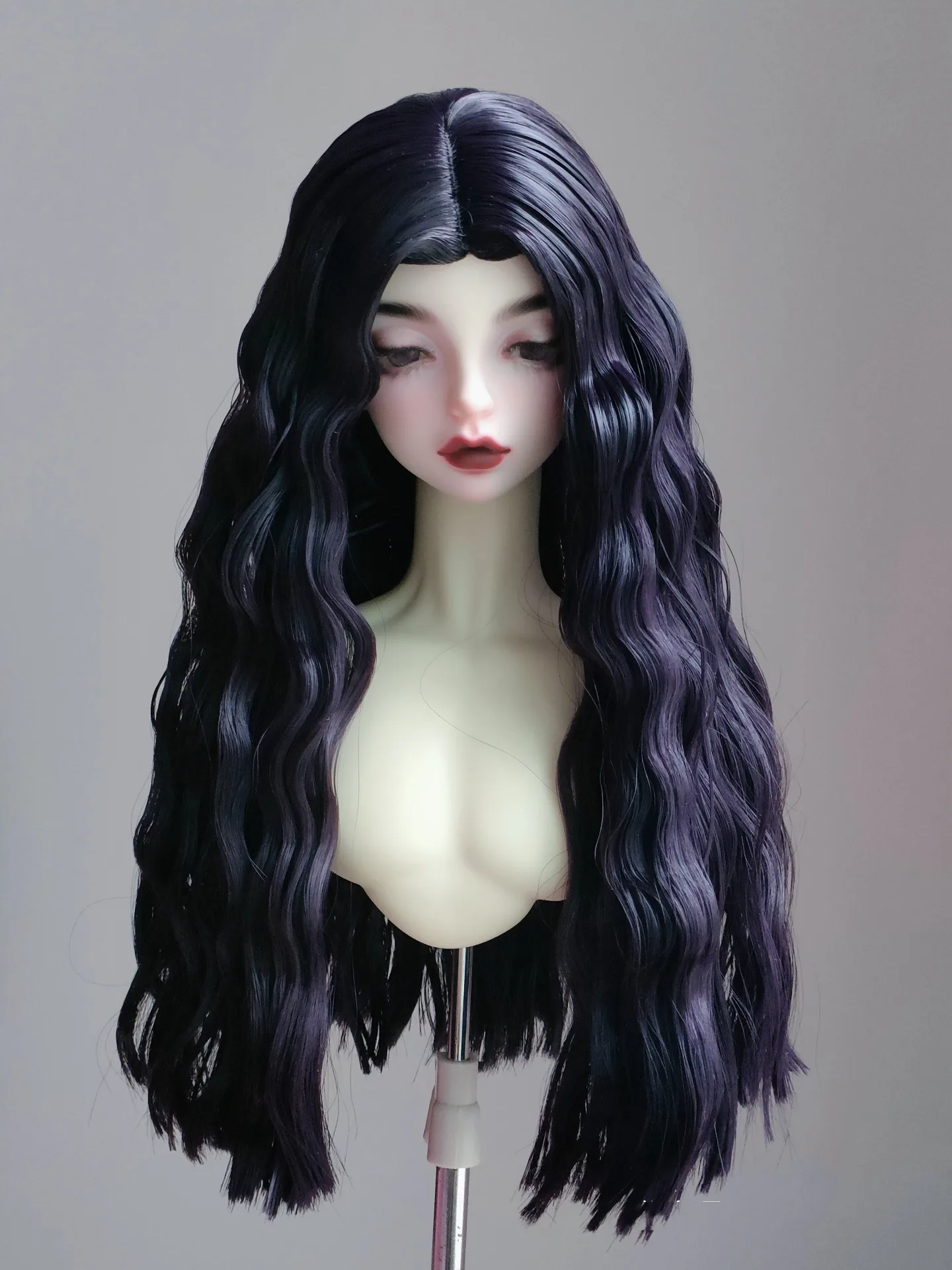 fashion-1-3-bjd-doll-handcrafted-curls，-suitable-for-doll-head-circumference-21-22cm-wear-free-shipping