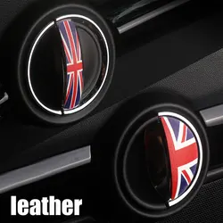 Pegatina de decoración Interior de coche, accesorios para Mini Cooper F53, F56, F54, F55, F57, F60, R56, R55, R60, Countryman, calcomanía para manija de puerta Interior