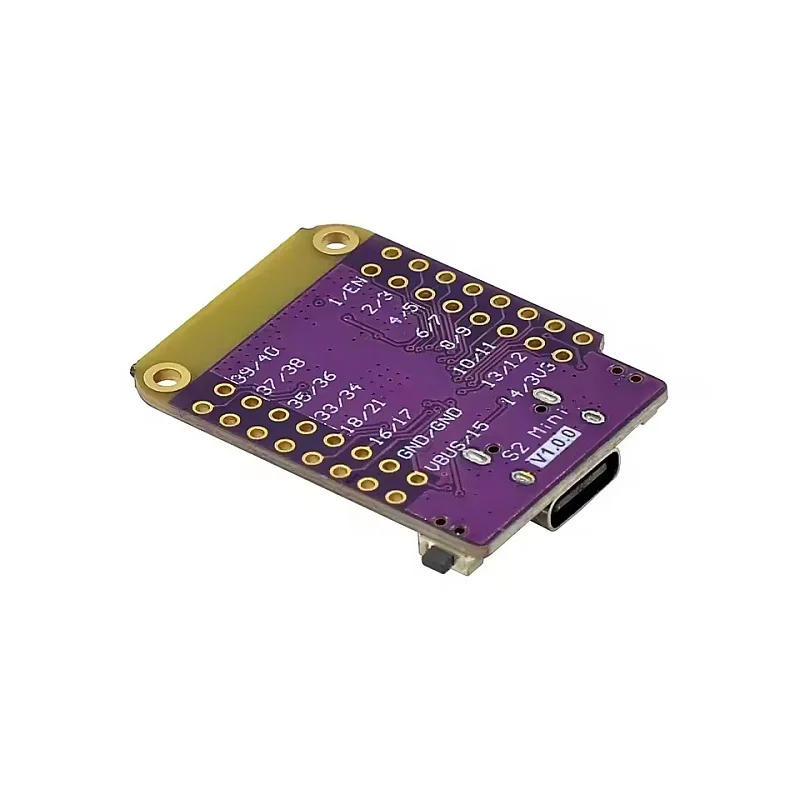 ESP32 S2 Mini V1.0.0 - LOLIN WIFI IOT Board based ESP32-S2FN4R2 ESP32-S2 4MB FLASH PSRAM MicroPython Arduino Compatible