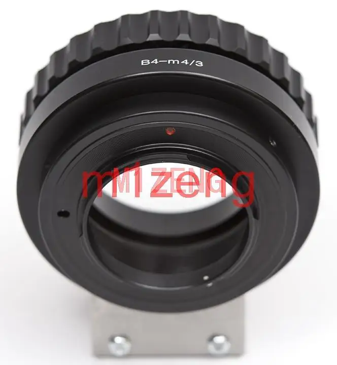 Trípode de anillo adaptador para lente B4 2/3 "FUJINON a cámara olympus panasonic m4/3 GH4 GH5 BMPCC GF7 GF6 GM1 GX7 GX8 EM5 EM1 EM10